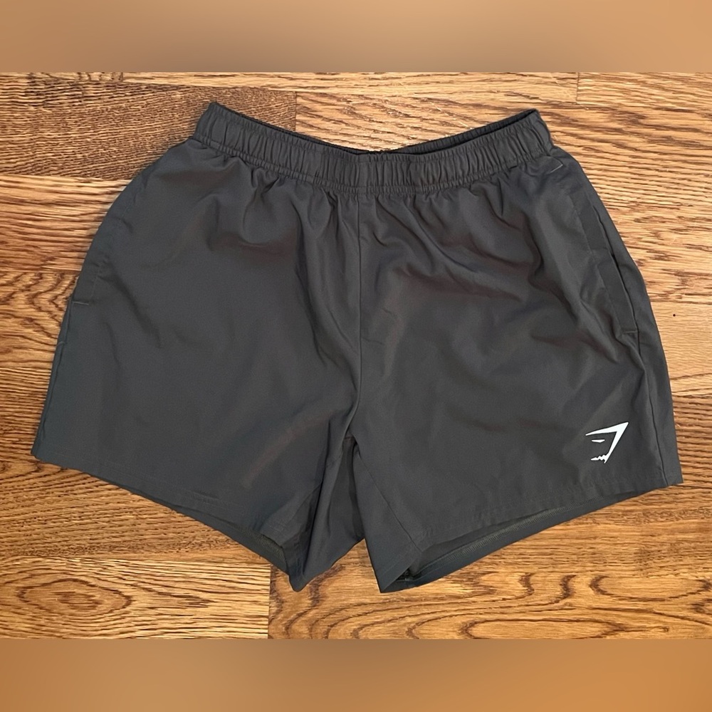 Olive Green Men’s Gymshark Athletic Shorts